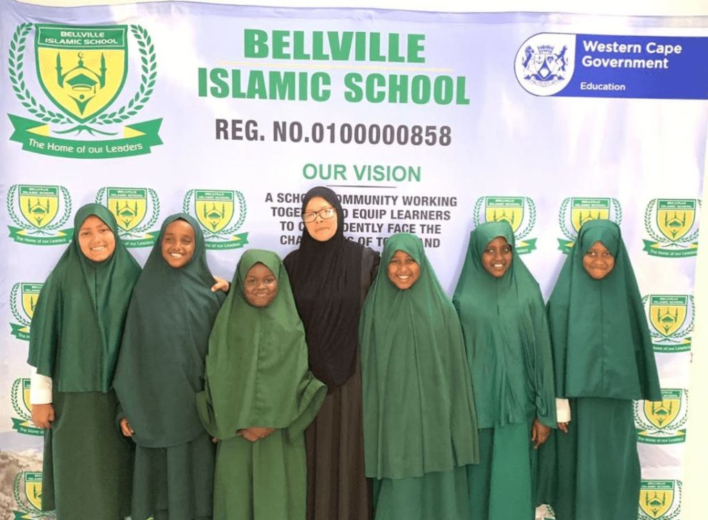 Classroom learning at Bellville Islamic Primary